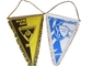 Bandeira de tapeçaria do campeonato do mundo, flâmulas de suspensão da corda da tabela do clube do futebol fornecedor