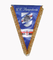 Bandeira de tapeçaria do campeonato do mundo, flâmulas de suspensão da corda da tabela do clube do futebol fornecedor