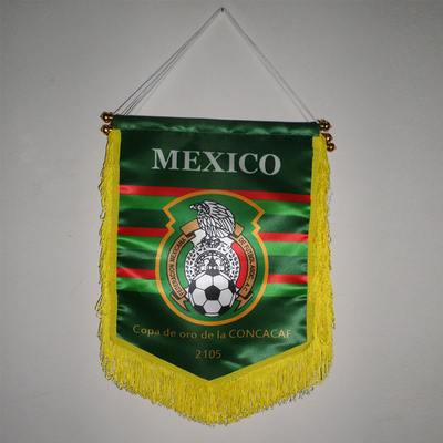 Bandeira imprimindo lateral dobro 25x30cm da parede da flâmula para a decoração