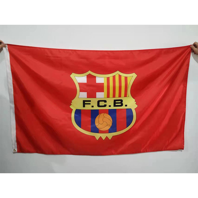 Impressão de Digitas da sublimação das bandeiras 90x150cm do clube do futebol do campeonato do mundo