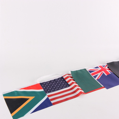 Esportes e bandeiras Digitas do campeonato do mundo dos jogos que imprimem a impressão de seda