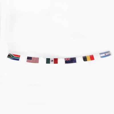 32 cordas internacionais da bandeira dos países para esportes e jogos