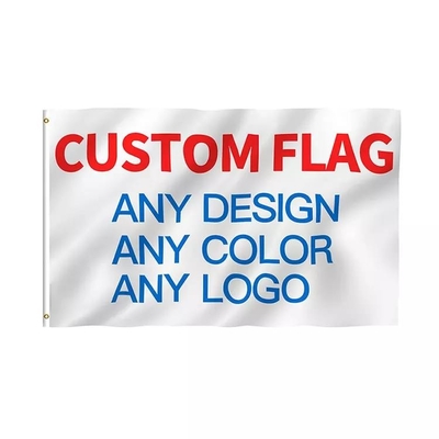 Digitas que imprimem o OEM personalizado das bandeiras 3x5 do poliéster bandeira feita sob encomenda