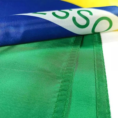 de 3X5ft Brasil de país da bandeira do poliéster bandeiras 100% de países feitas sob encomenda